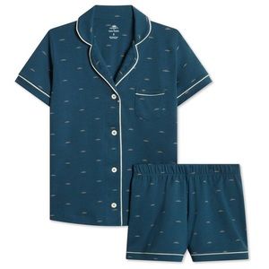 Roller Rabbit x Faherty MINI WAVE PJ POLO SET